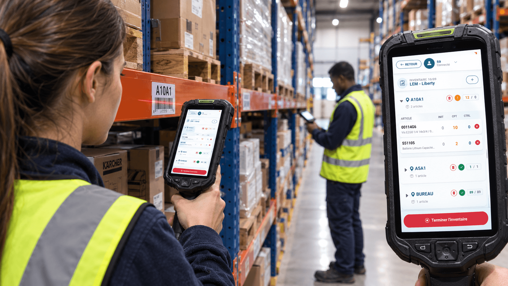 EvoStock v0.8.6 : inventaire temps réel supervisé et lots FIFO/LIFO